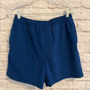 Chubbies mens large bathing suit swim trunks 5.5” inseam blue pockets lined